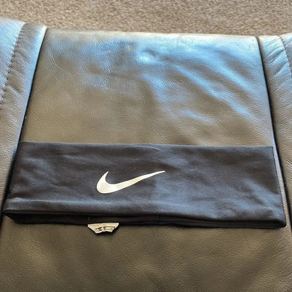 NIKE kids black headband